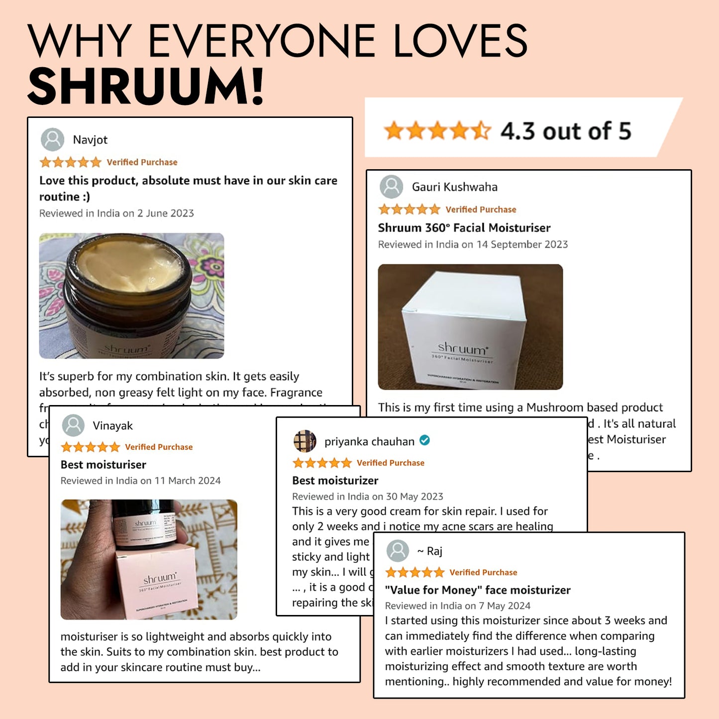 Shruum 360° Facial Moisturiser