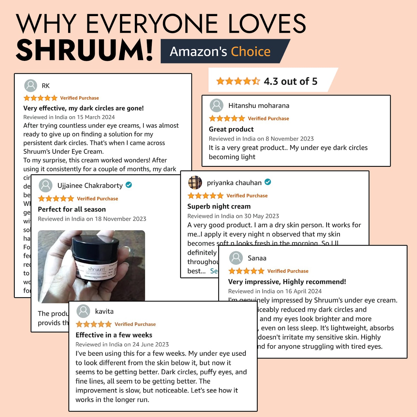 Shruum 360° Under Eye Cream