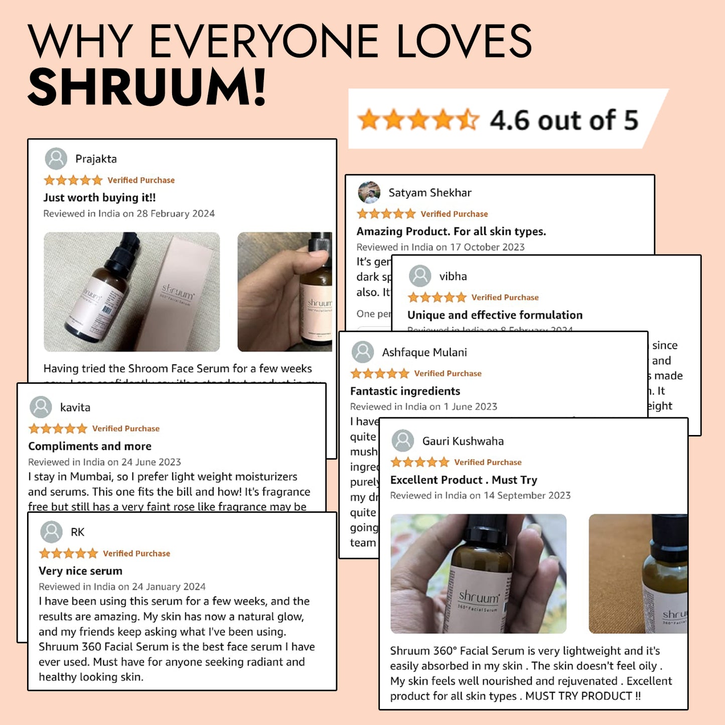 Shruum 360° Facial Serum