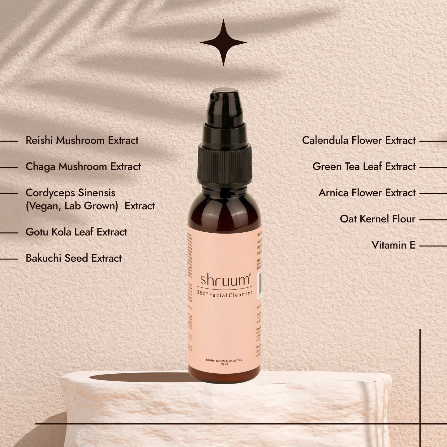 Shruum 360° Facial Cleanser